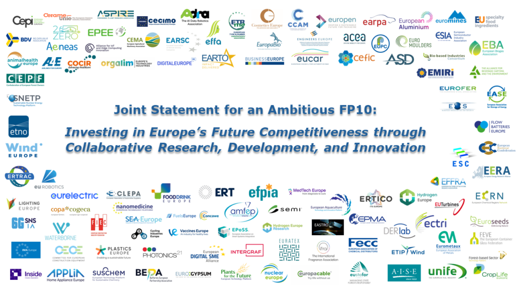 ETRMA co-signs a call for a more ambitious research and investment policy in Europe